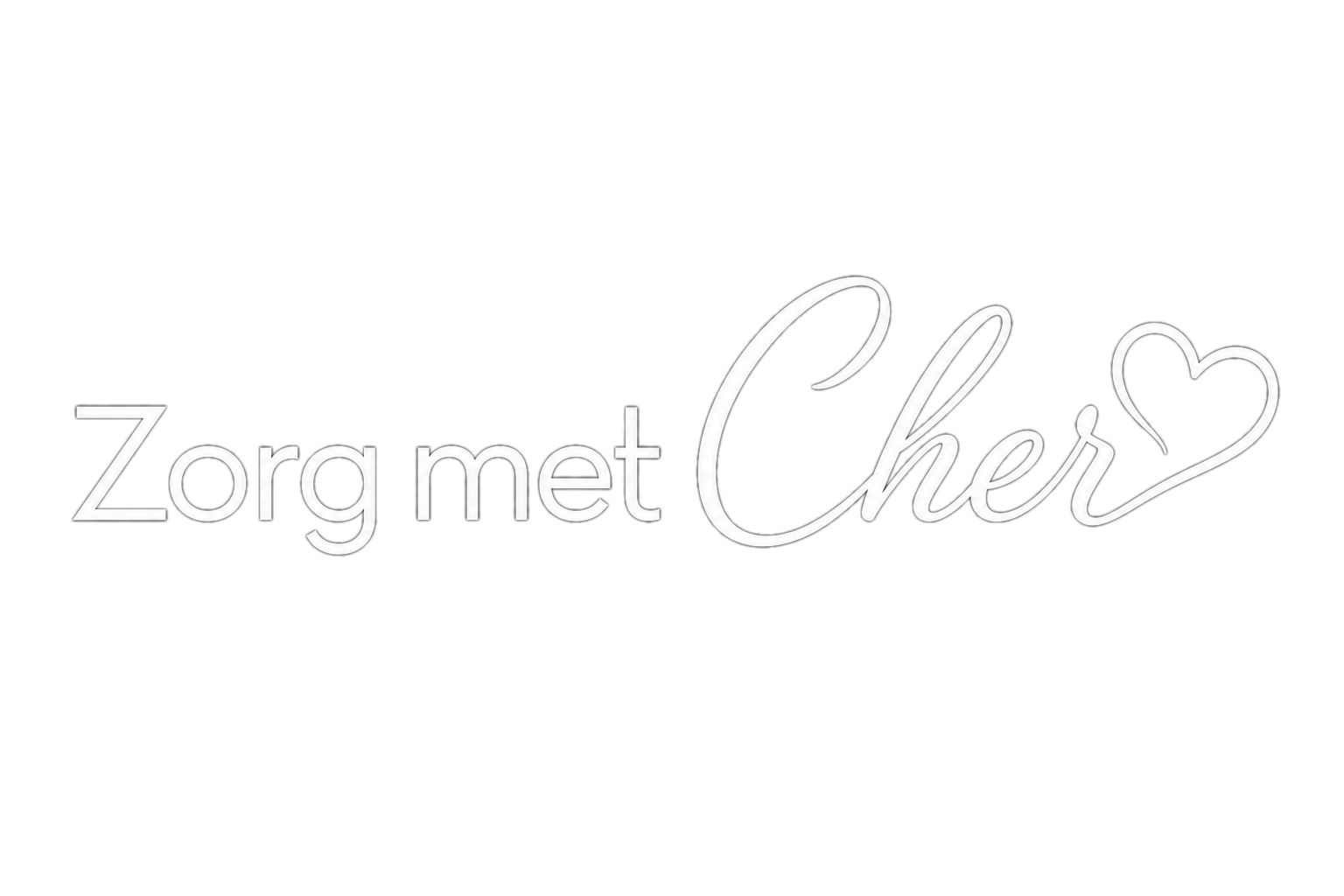 Zorg met Cher logo